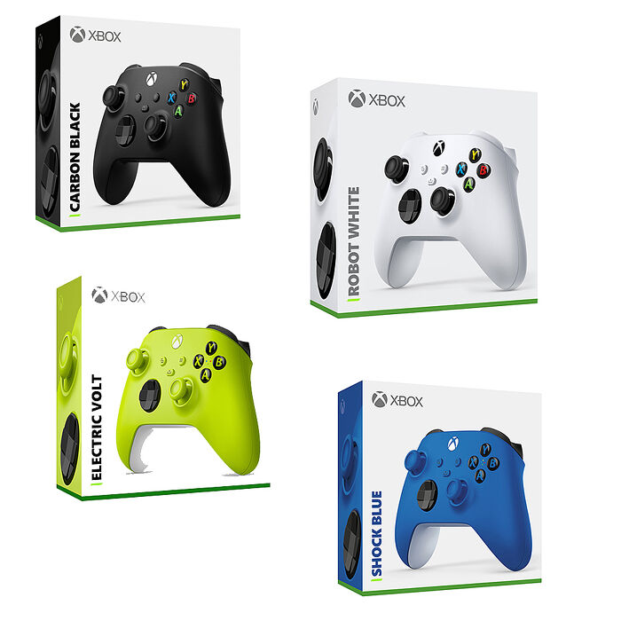 微軟 Xbox Series 無線藍芽控制器 【贈收納包及手把充電線】衝擊藍