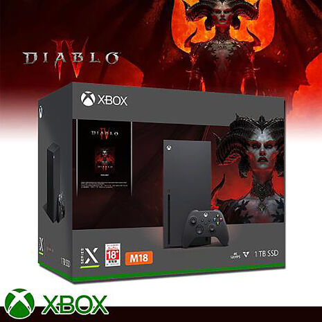 微軟 Xbox Series X 《暗黑破壞神 4》同捆組