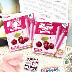 【樂天 LOTTE】 白巧克力棒 - 櫻桃口味 (70g/盒) 5盒