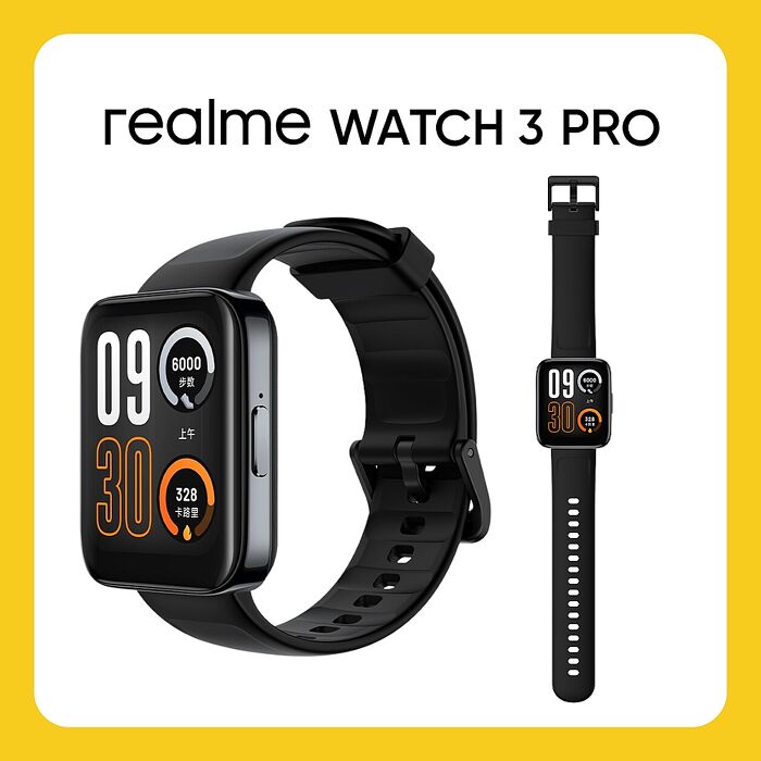 realme Watch 3 Pro 1.78吋大螢幕智慧手錶 (原廠拆封福利品)