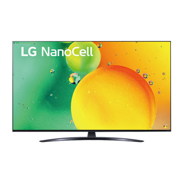 LG 65吋 一奈米 4K AI語音物聯網電視65NANO76SQA_272G45【特賣】.