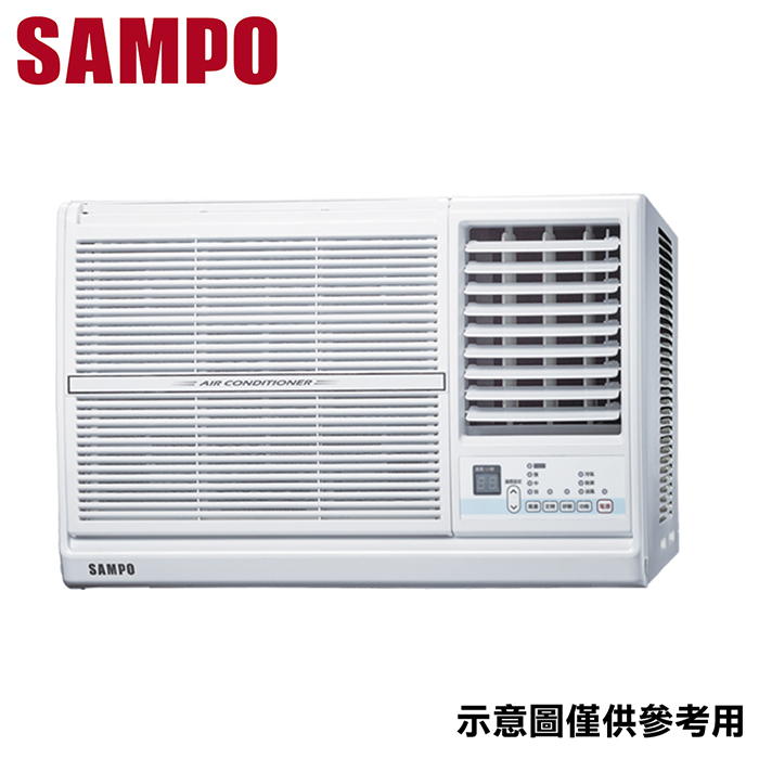 【好禮二選一】SAMPO聲寶 3-5坪定頻右吹窗型冷氣 AW-PC22R
