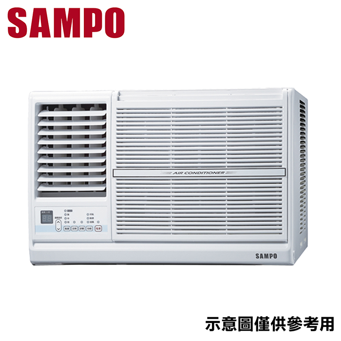 【好禮二選一】SAMPO聲寶 3-5坪定頻左吹窗型冷氣 AW-PC22L