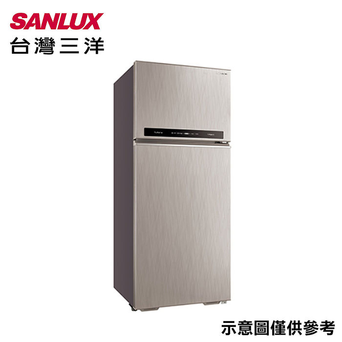 【好禮送】SANLUX台灣三洋 480公升1級能效變頻雙門冰箱 SR-C480BV1A
