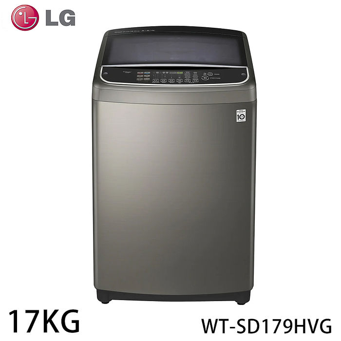 LG樂金 17公斤WiFi第3代DD直立式變頻洗衣機 WT-SD179HVG