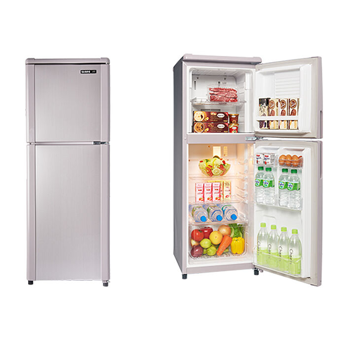 SAMPO聲寶 140L一級能效雙門冰箱 SR-C14Q (R6)【加碼送不鏽鋼快煮壺】