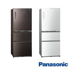 Panasonic 國際牌 ECONAVI 500L三門一級能變頻電冰箱 NR-C501XGS -含基本安裝翡翠白(W)