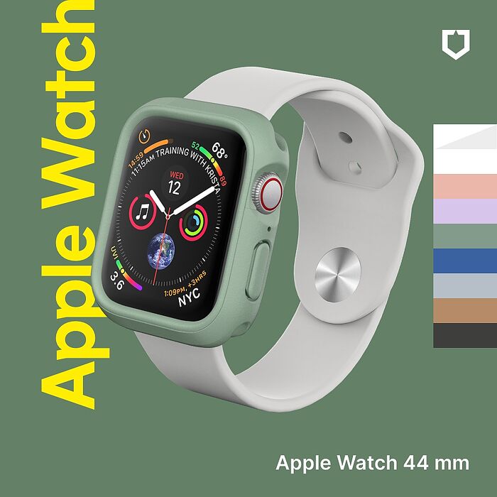 RHINOSHIELD 犀牛盾 Apple Watch SE2/SE/6/5/4 共用 44mm Crashguard NX模組化防摔邊框手錶保護殼紫羅蘭色
