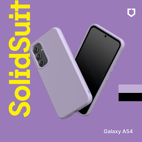 RHINOSHIELD 犀牛盾 Samsung Galaxy A54 SolidSuit 經典款防摔背蓋手機保護殼紫羅蘭色