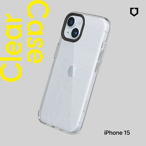 RHINOSHIELD 犀牛盾 iPhone 15/15 Plus/15 Pro/15 Pro Max Clear透明防摔手機殼 (抗黃終生保固)15 (6.1吋)