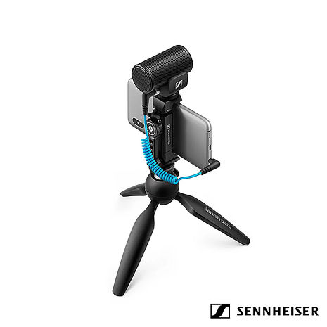Sennheiser 德國 聲海 MKE 200 Mobile Kit 專業短槍型指向收音麥克風套組 公司貨