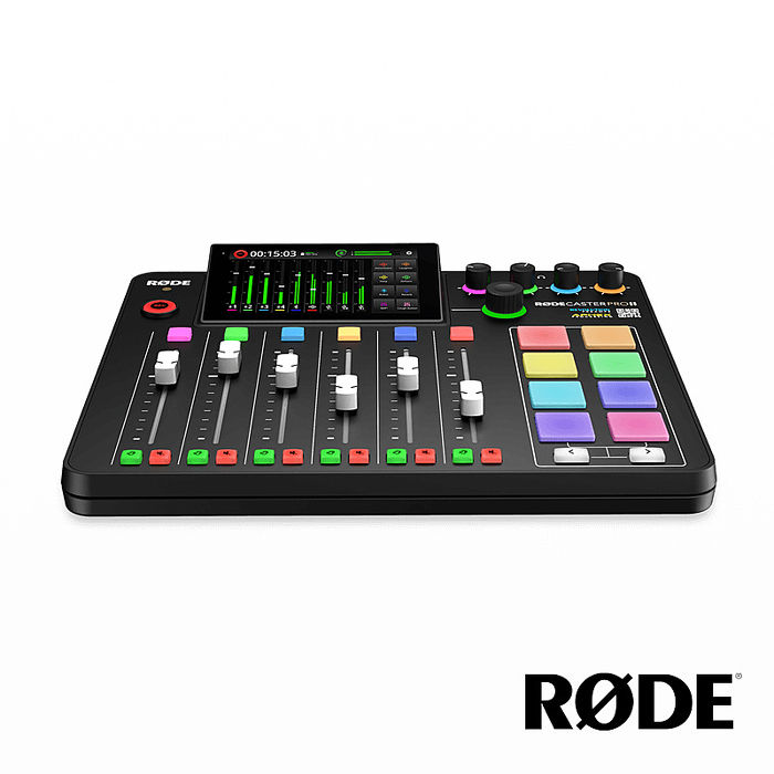 RODE Caster Pro II 混音工作台 │廣播/直播用錄音介面 公司貨