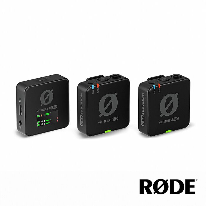 RODE Wireless Pro 專業版 一對二無線麥克風 公司貨
