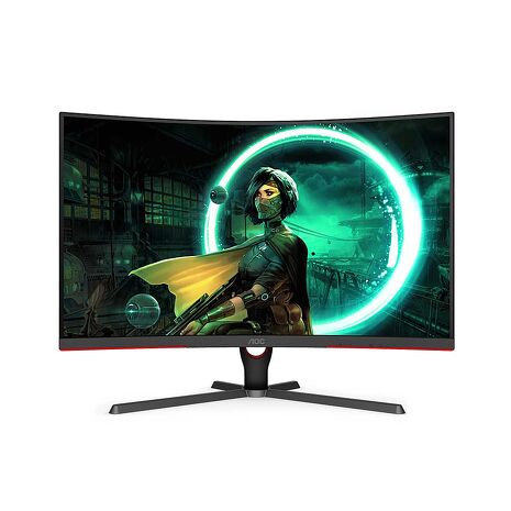 AOC CQ32G3SE 曲面電競螢幕(32型/QHD/HDR/165Hz/1ms/VA)