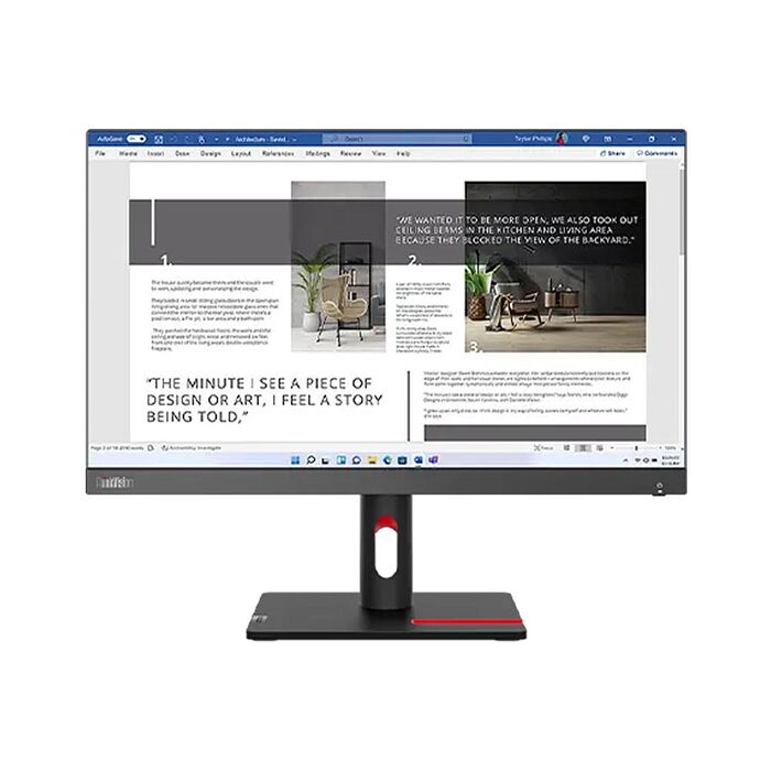 Lenovo ThinkVision S22i-30 螢幕 (21.5吋/FHD/4ms/75Hz/HDMI/IPS)