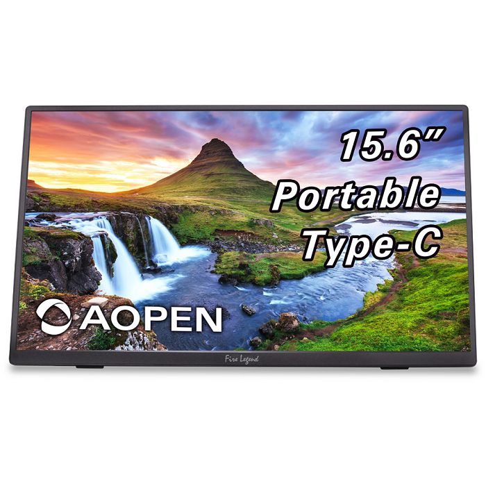 Aopen 16PM1Q J 可攜式雙螢幕 (15.6型/FHD/Mini HDMI/Type-C/喇叭/IPS)