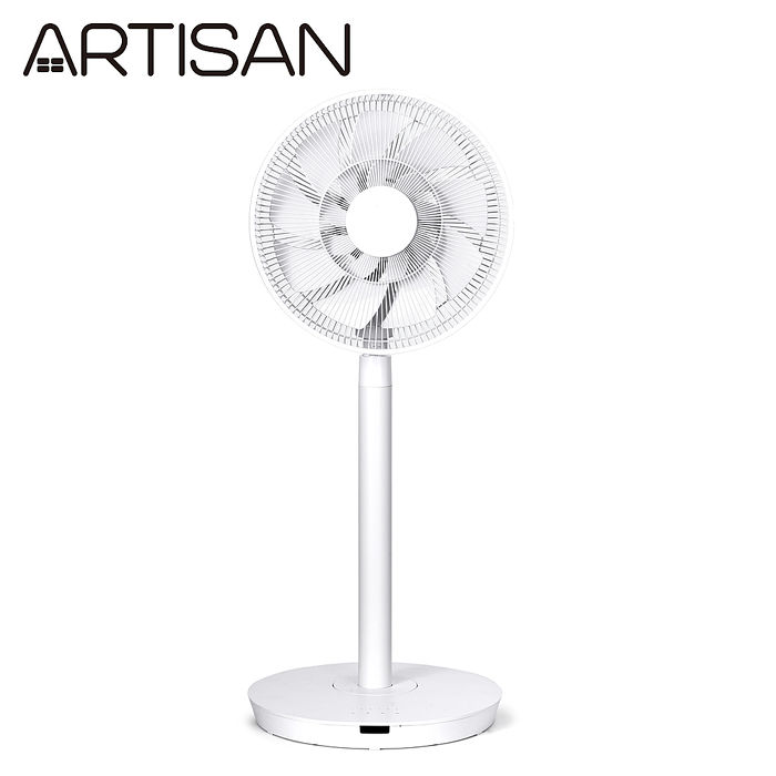 送電動清潔刷 ARTISAN奧堤森 14吋雙層DC節能風扇/白 LF1401