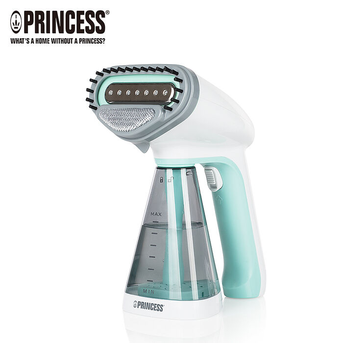 PRINCESS荷蘭公主 手持式蒸氣掛燙機/湖水綠 332846