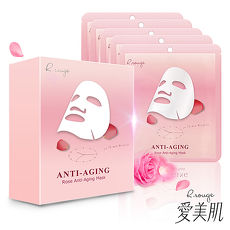 R.rouge愛美肌 玫瑰抗老隱形面膜(28mlx5入) 【全新升級】