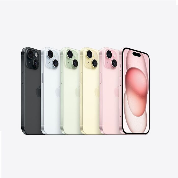 Apple iPhone 15 PLUS 128GB 6.7吋智慧型手機(公司貨)粉色