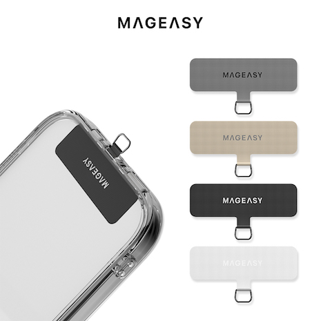 MAGEASY STRAP 掛繩片 (相容 iOS / Android 手機殼)白色