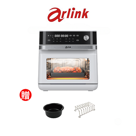 Arlink全能料理小當家 微電腦 智慧蒸氣氣炸烤箱 【預購 預計5/23出貨】
