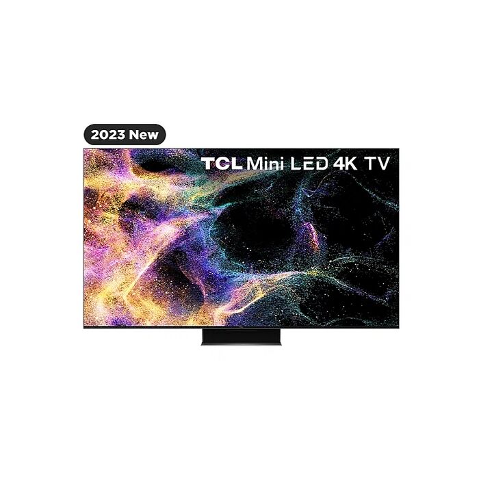 TCL 75吋 Mini LED QLED Google TV 量子液晶顯示器 75C845 含壁掛安裝