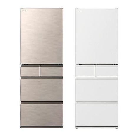 HITACHI 日立 日本原裝475L 鋼板五門冰箱 R-HS49NJ-CNX(星燦金) /SW(消光白) 兩色可選