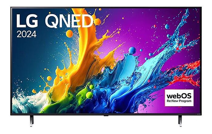 【LG 樂金】55吋 AI 量子奈米 4K 語音物聯網顯示器 [55QNED80TTA] 含桌上安裝