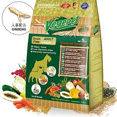 【VP專業級無穀蔬食狗食】成犬用2.27kg 人蔘配方