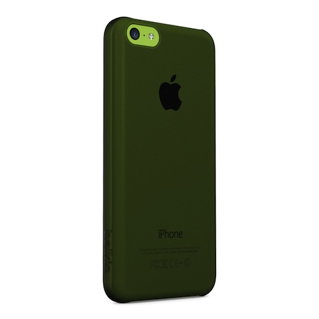 Belkin iPhone 5C 超薄 透明 保護殼 黑色