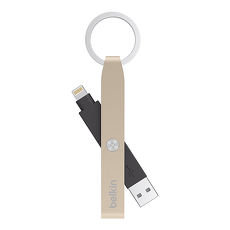 BELKIN MIXIT↑ LIGHTNING USB鑰匙扣銀