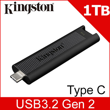 金士頓 Kingston DataTraveler Max TYPE-C USB 3.2 Gen 2 隨身碟 (DTMAX/1TB)