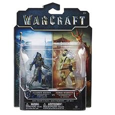 電影 WARCRAFT《魔獸:崛起》2吋 公仔組 Horde 戰士 2 & Alliance 士兵 2入1組(預購3日內出貨)