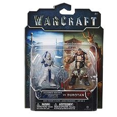電影 WARCRAFT《魔獸:崛起》2吋 公仔組 Durotan & Alliance 士兵 2入1組