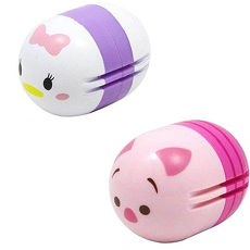 Takara Tomy 迪士尼 TSUM TSUM 滾滾球 不倒翁 疊疊樂 黛西+小豬