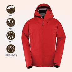 AITH防水防風保暖透氣機能外套(AI-4101-RED) 熱情紅2XL