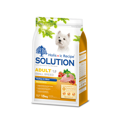 【SOLUTION】耐吉斯 成犬 鮮美均衡配方 火雞肉+田園蔬菜 3公斤 X 1包