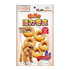 【GooToe】活力零食 CR65雞肉甜甜圈 犬零食 140G X 2包