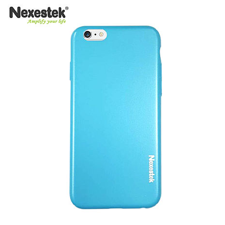 Nexestek iPhone 6 / 6S Plus (5.5吋) 全包覆超薄炫彩漆藍保護殼炫彩漆綠