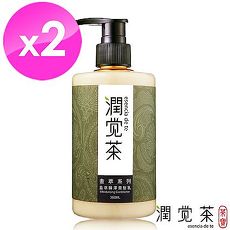 【茶寶 潤覺茶】金萃瞬澤潤髮乳350ml-2瓶組