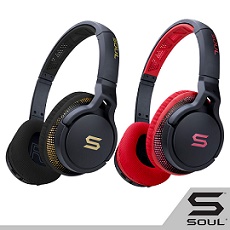 SOUL TRANSFORM WIRELESS 頭戴式無線藍牙運動型耳機火焰紅