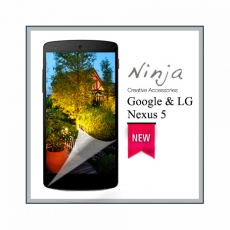 【東京御用Ninja】Google & LG Nexus 5專用高透防刮無痕螢幕保護貼