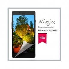 【東京御用Ninja】InFocus M510/M511通用款高透防刮無痕螢幕保護貼