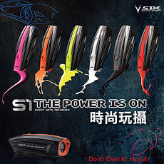 SBK 速百克 S1 1080P 機車/單車 超流線運動行車記錄器 (黑/紅/螢光黃)紅色
