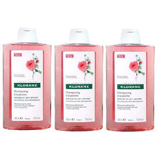 KLORANE 蔻蘿蘭 舒敏洗髮精 400ML*3