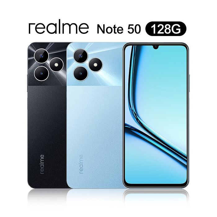 realme Note 50 4G/128G 智慧手機午夜黑