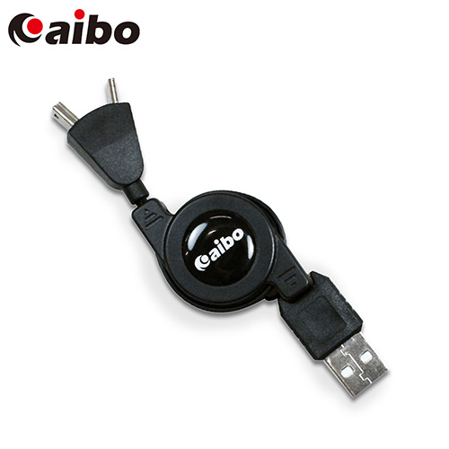aibo Y型高速充電傳輸伸縮USB線 (轉Micro/Mini USB)