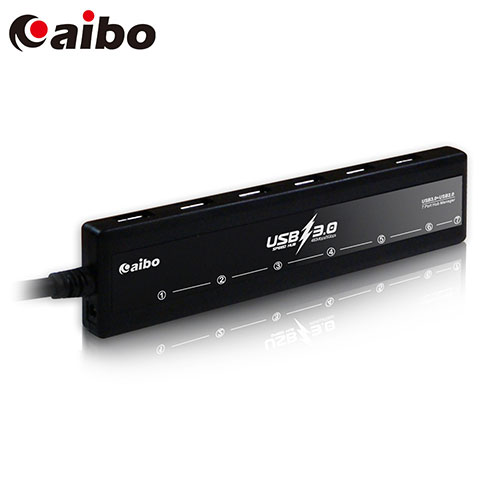 aibo H32 USB3.0 獨立開關 7PORT HUB 集線器