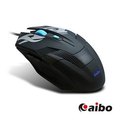 aibo S628 蒼月魔鼠 六鍵式高解析有線光學滑鼠